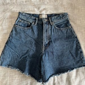 Everlane The A-line Denim Short (Size 25)